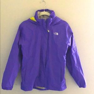The North Face girls rain jacket
